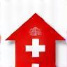 Swiss flag and house icon